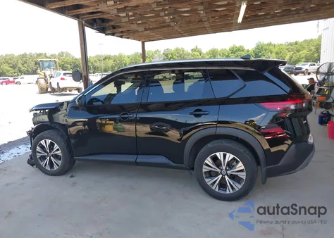 2021 Nissan Rogue Sv Fwd from USA, damaged, VIN 5N1AT3BA7MC734539